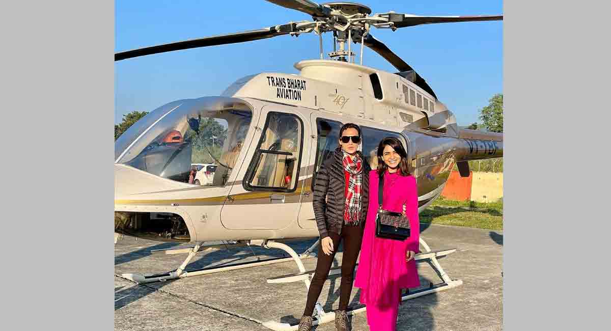 Samantha goes on Char Dham yatra with her bestie Shilpa Reddy