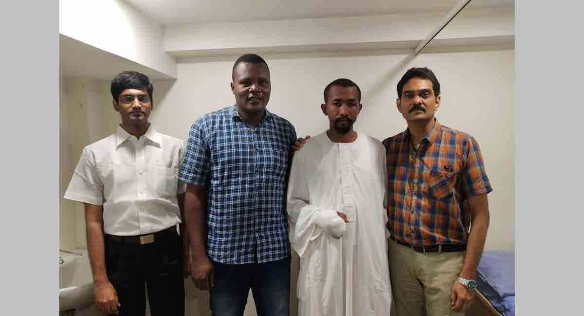 Index finger of Sudanese soldier reconstructed at Gleneagles