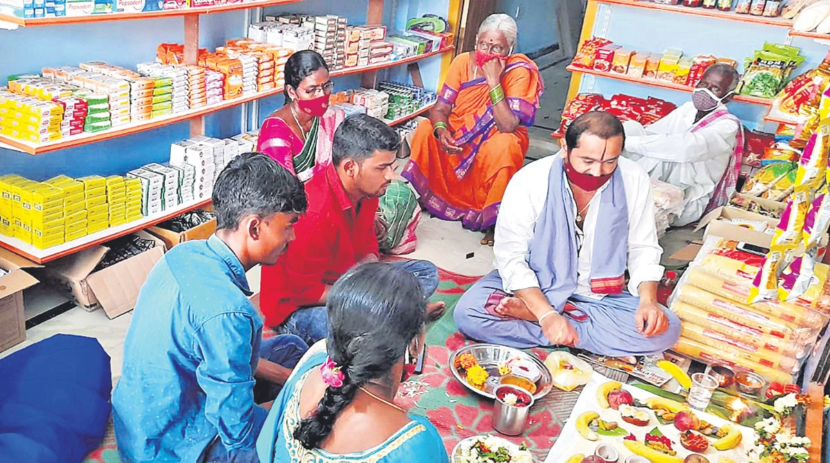 Agriculture labourer becomes supermarket owner