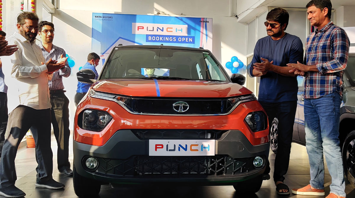 Tata Punch SUV unveiled in Hyderabad
