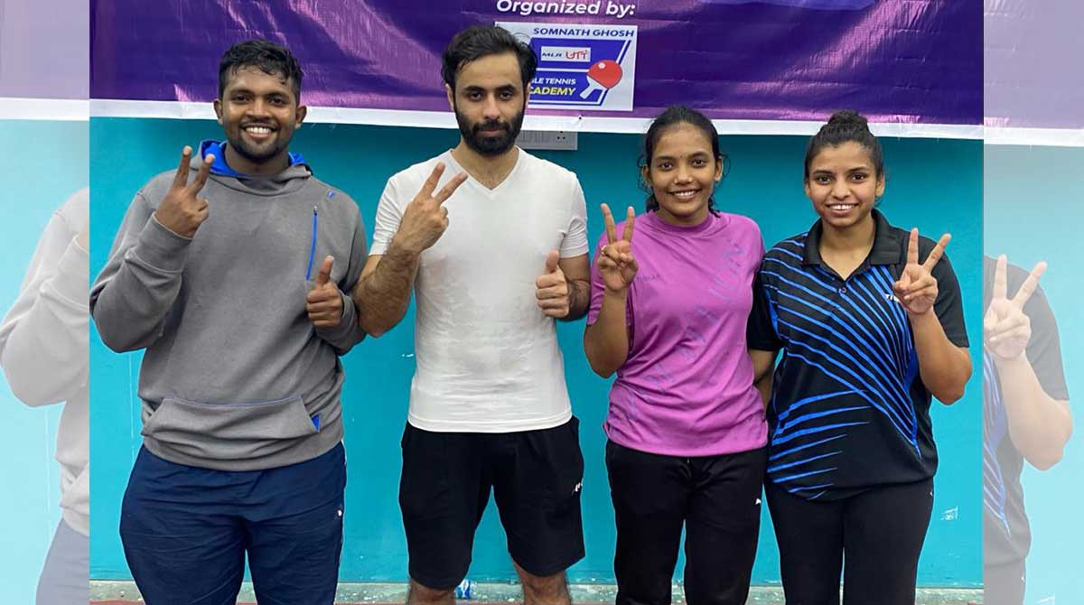 Table Tennis Championship: Aman and Pranitha emerge Champions