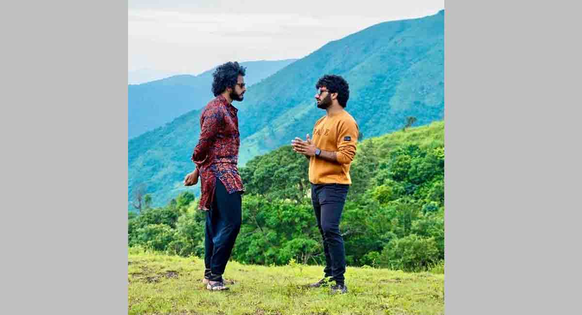 Teja Sajja shares pics from the sets of superhero flick ‘Hanu-Man’