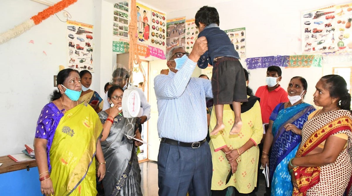 Telangana Food Commission Chairman visits agency villages in Kothagudem