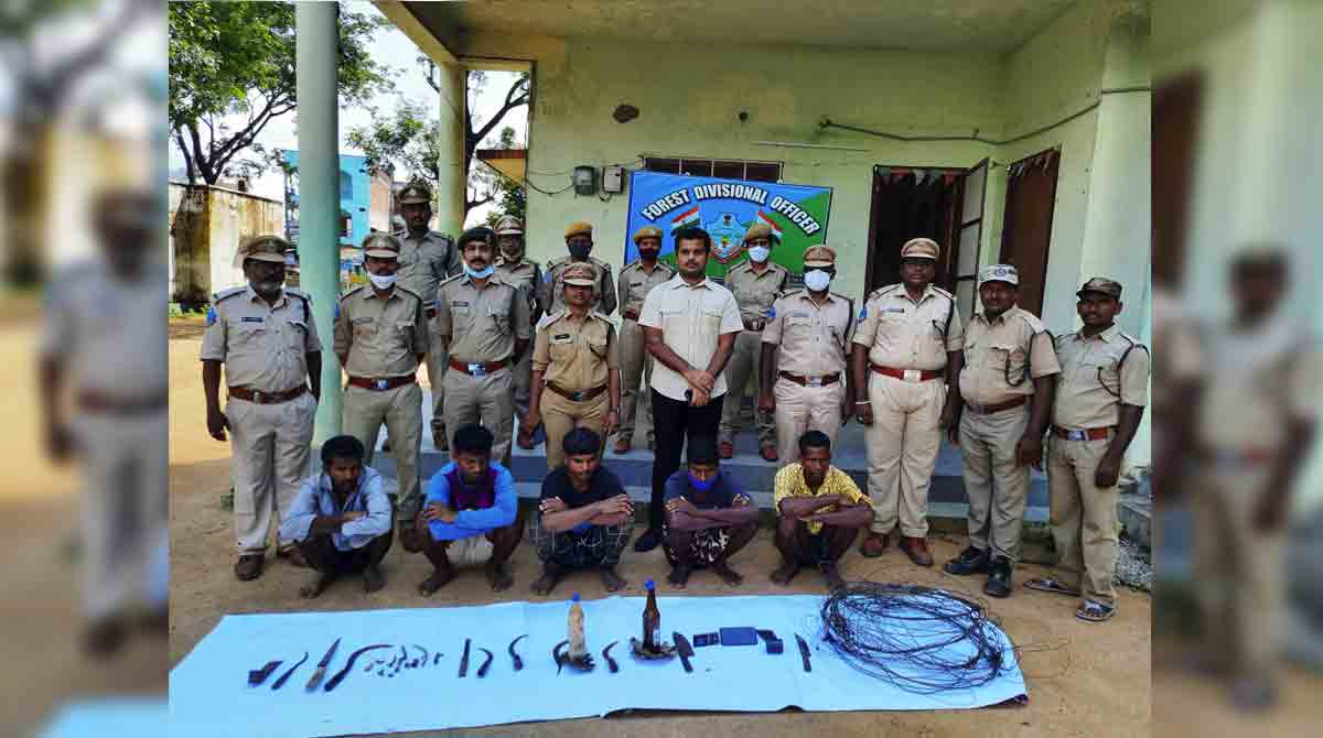 Five more arrested for killing tigress in Mulugu