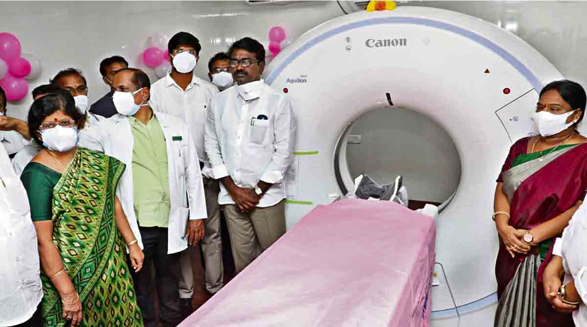 Government hospital with corporate standards