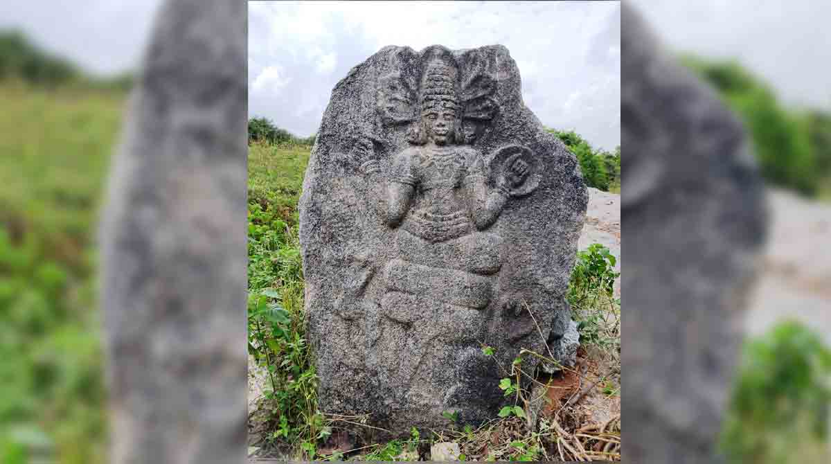 Ancient idol of Adishesha found in Jangaon village