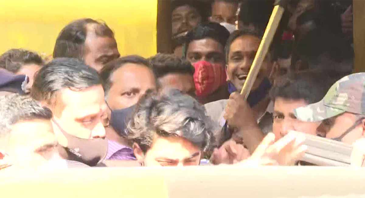 Aryan Khan walks out after 22 days in Mumbai jail in cruise drugs case