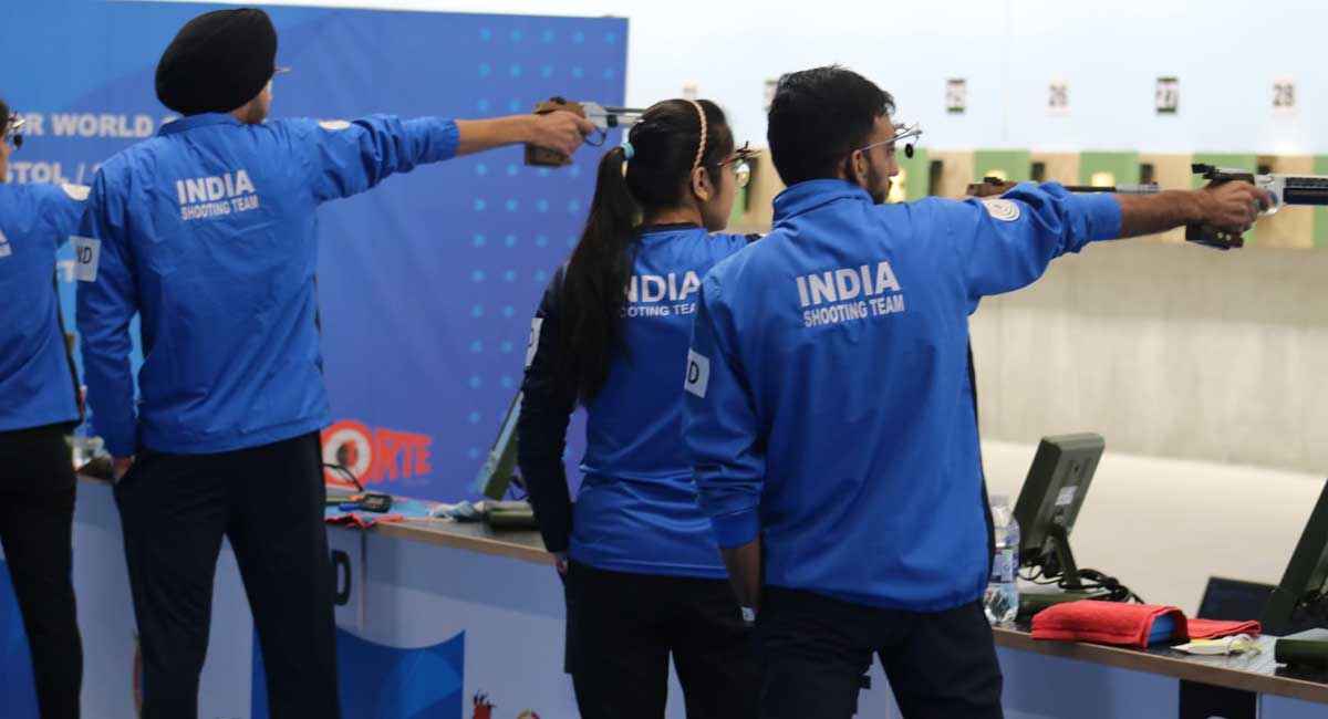 Two more gold medals for India at Jr Shooting World Championship