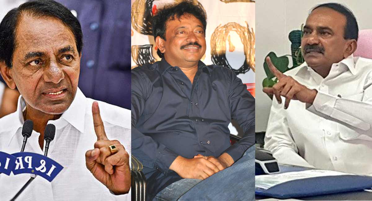 Movie on Etela-KCR episode is fake news, says Ram Gopal Varma