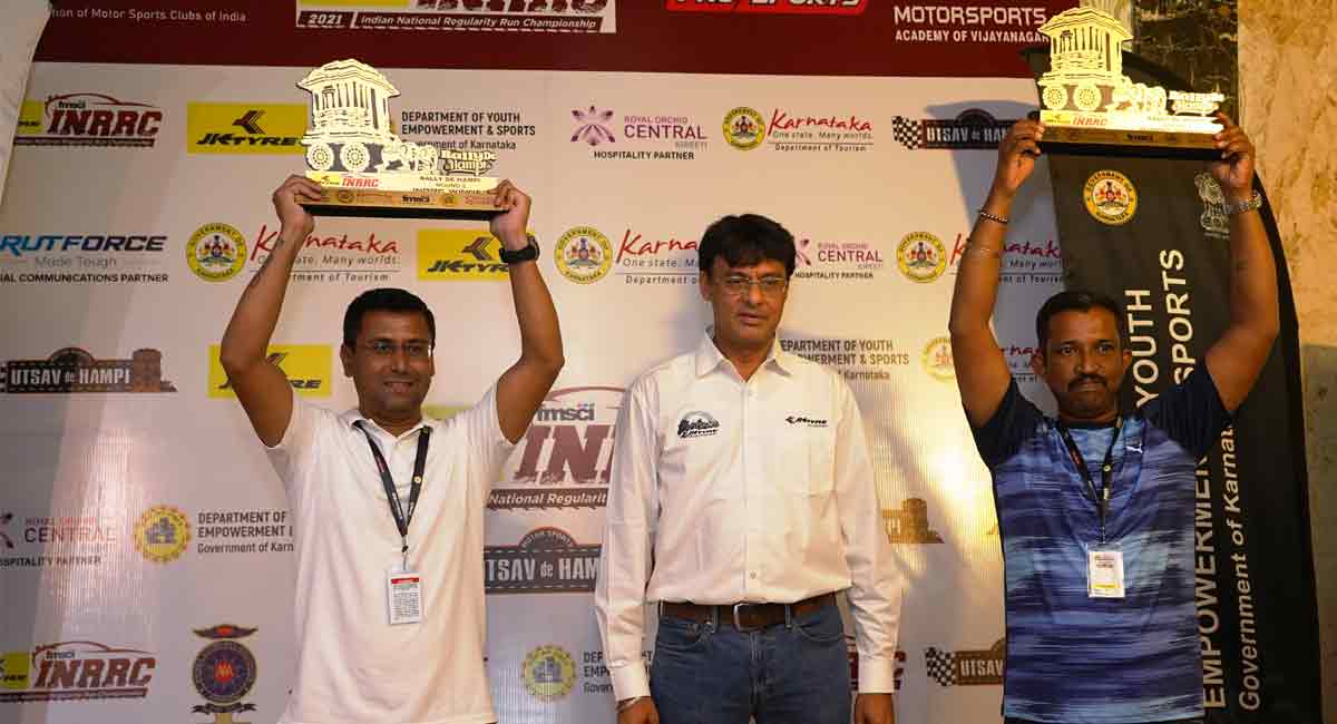 TN’s Santosh, Nagarajan conquer first round in JK Tyre National race