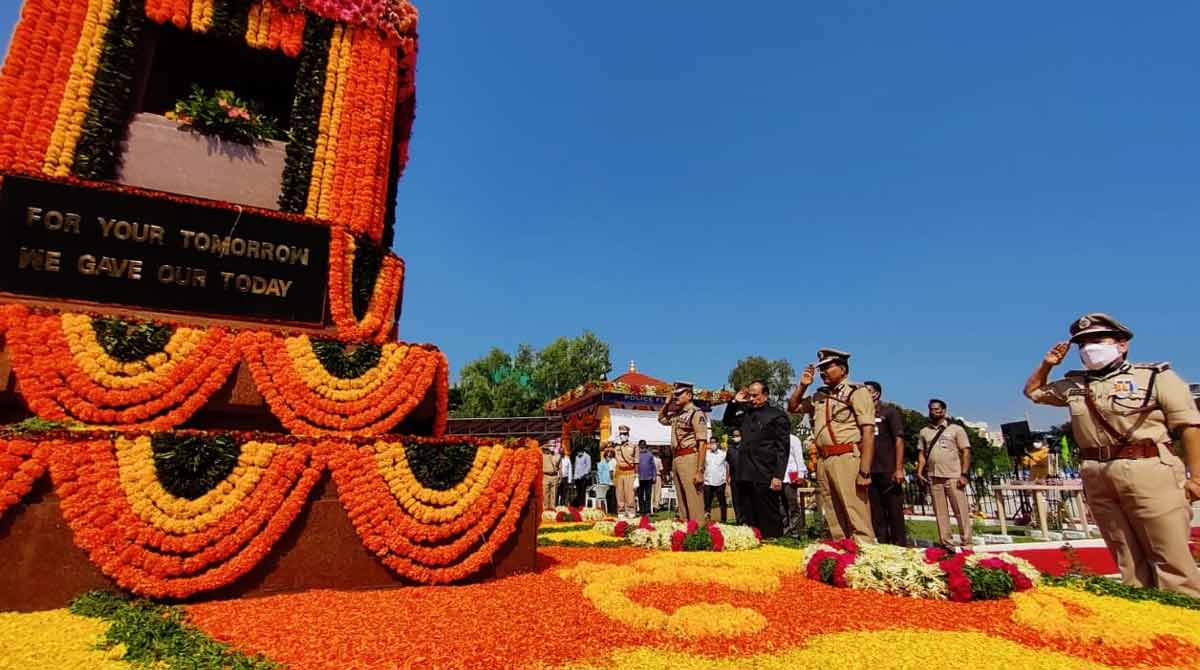 Police Commemoration Day observed in Telangana 