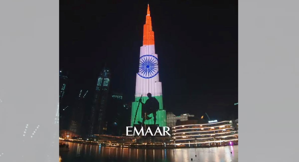 Watch: Burj Khalifa honours Mahatma Gandhi’s journey