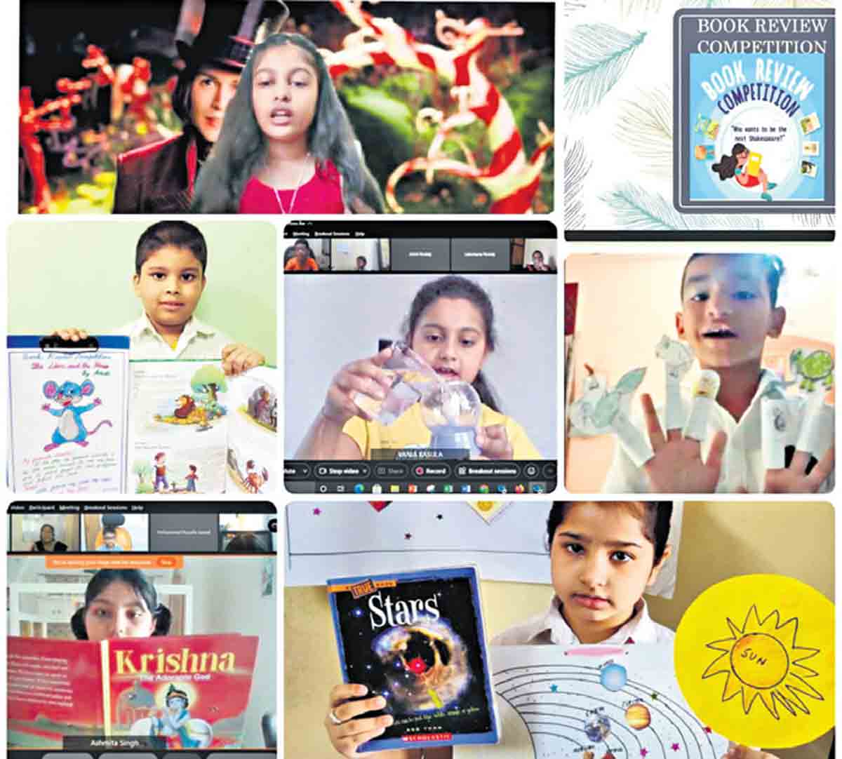 Akshara Vaagdevi International School students get tips on writing books