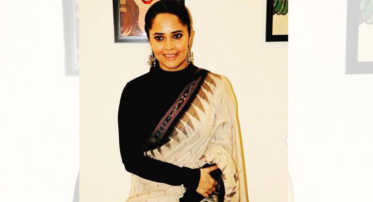 Actor Anasuya has enough with politics, says she spends time with kids