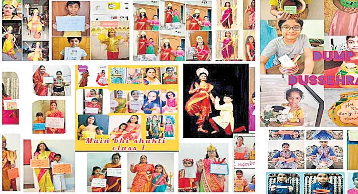 Gitanjali Primary School: Kids vow to get rid of their bad habits
