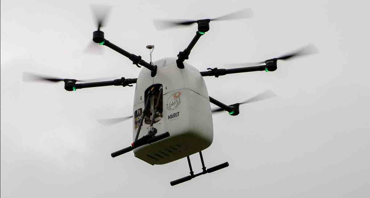 Marut Dronetech long-range trials successful-Telangana Today