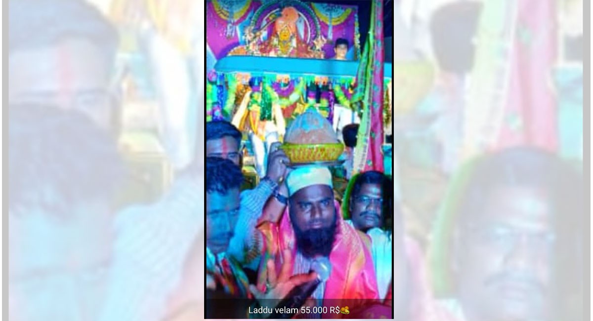 And the Kanakadurga laddu goes to… Mohammad Fareed