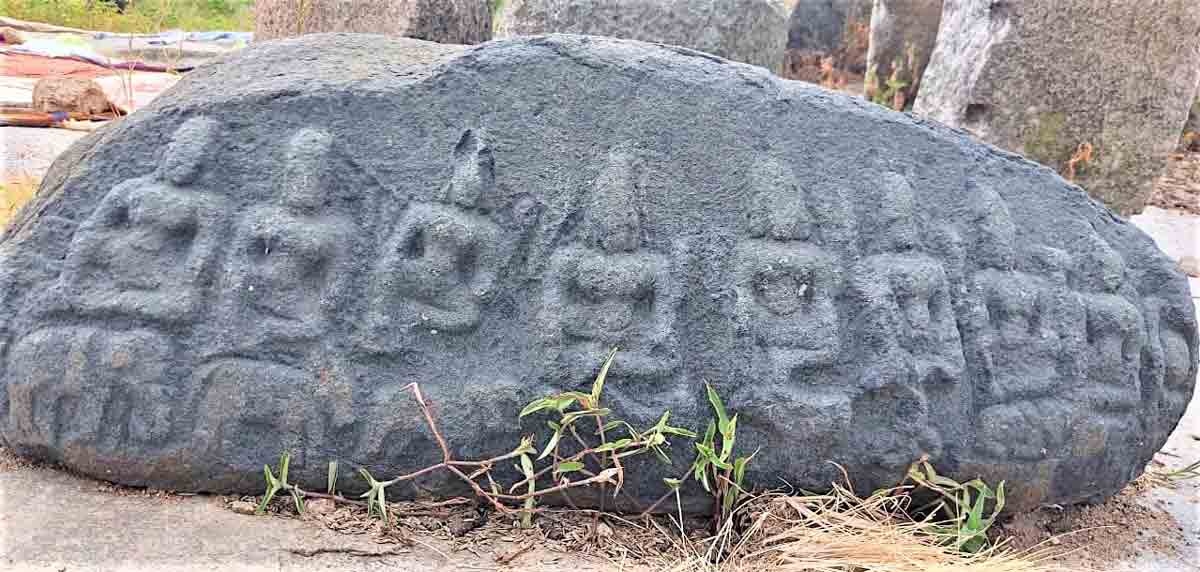 Rare Lord Vishnu sculpture discovered in Medak