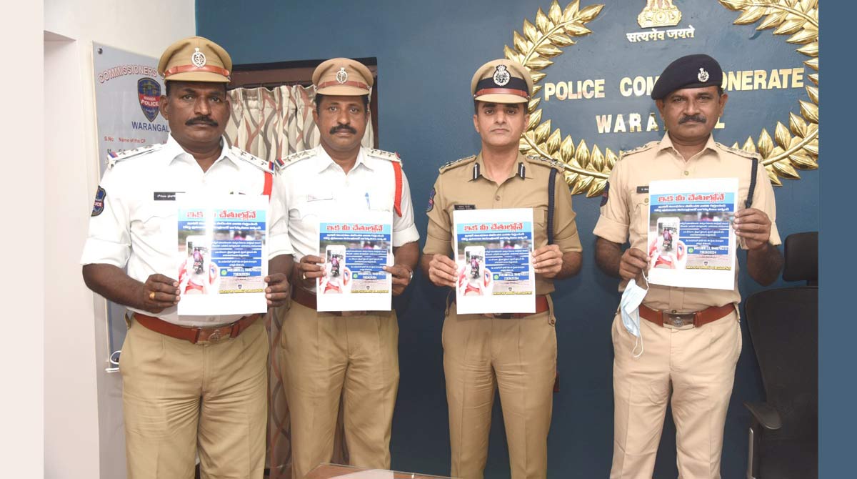Be a road safety warrior: Warangal CP