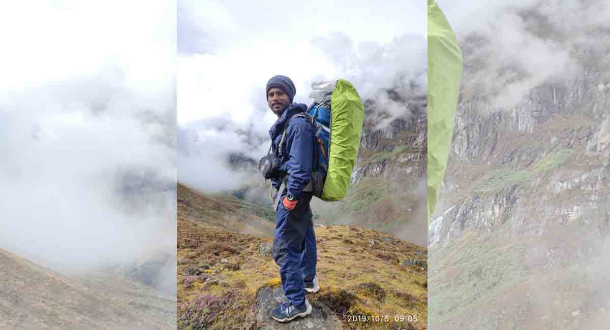 This Hyderabadi braved all odds to trek from Kashmir to Kanyakumari