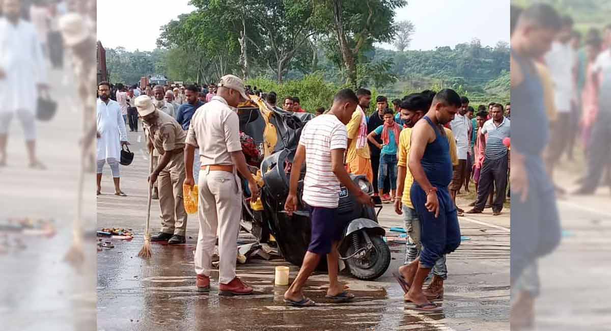 10 Chhath Puja devotees killed in road mishap in Assam