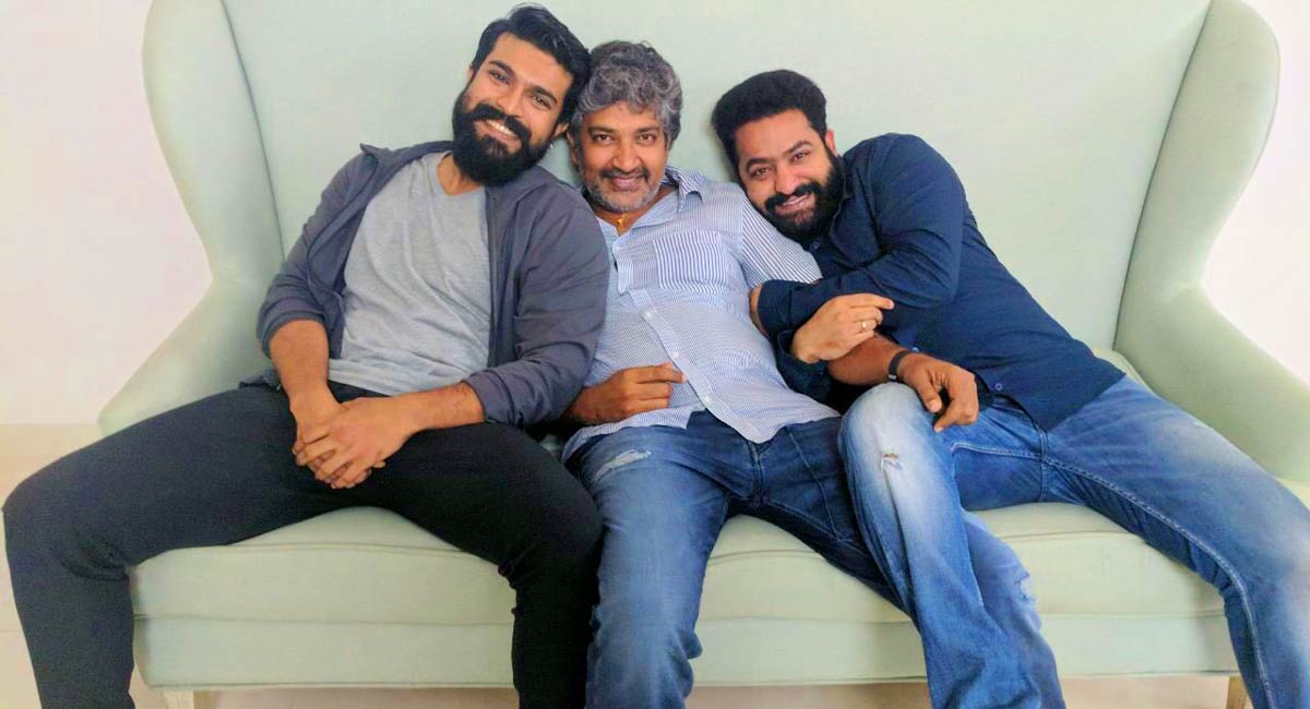 4 years ago, this pic featuring Ram Charan, Rajamouli, Jr NTR sent fans into a tizzy