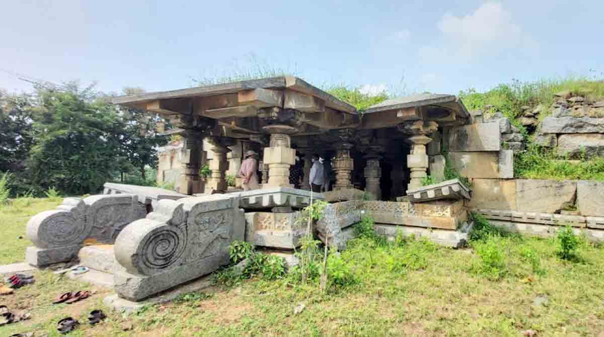 Experts call for protection of Akaram Surya temple in Nalgonda