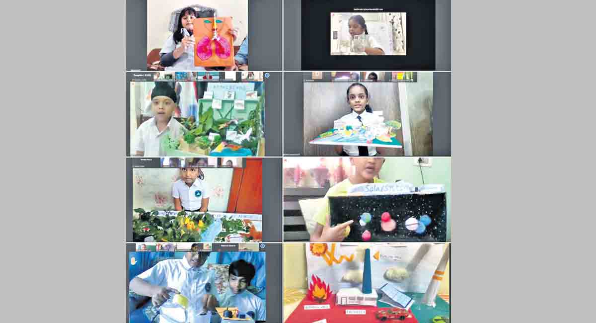 Akshara Vagdevi: Sustainable concept at science exhibition amuses all