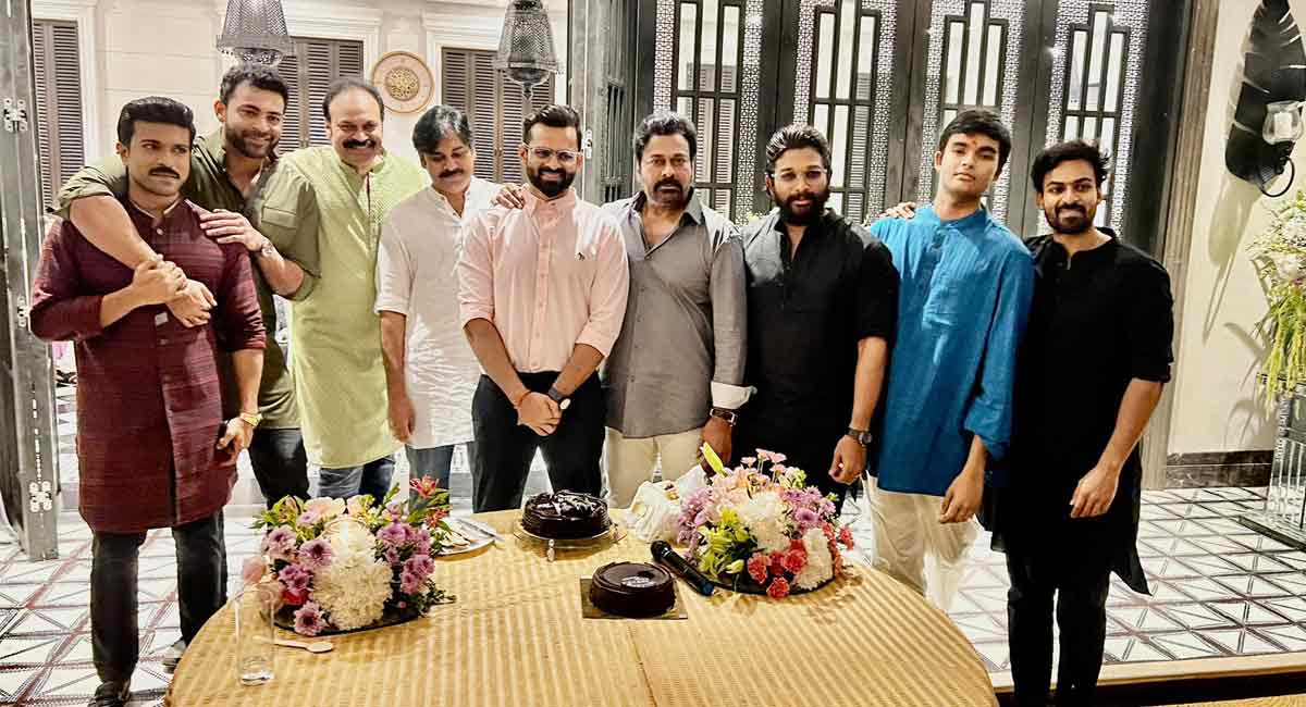 All your blessings worked well, says Megastar Chiranjeevi