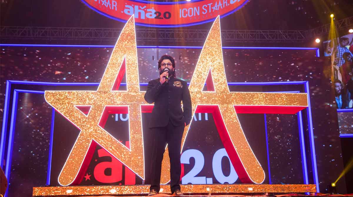 Allu Arjun launches Aha 2.0, unveils ‘Telugu Idol’