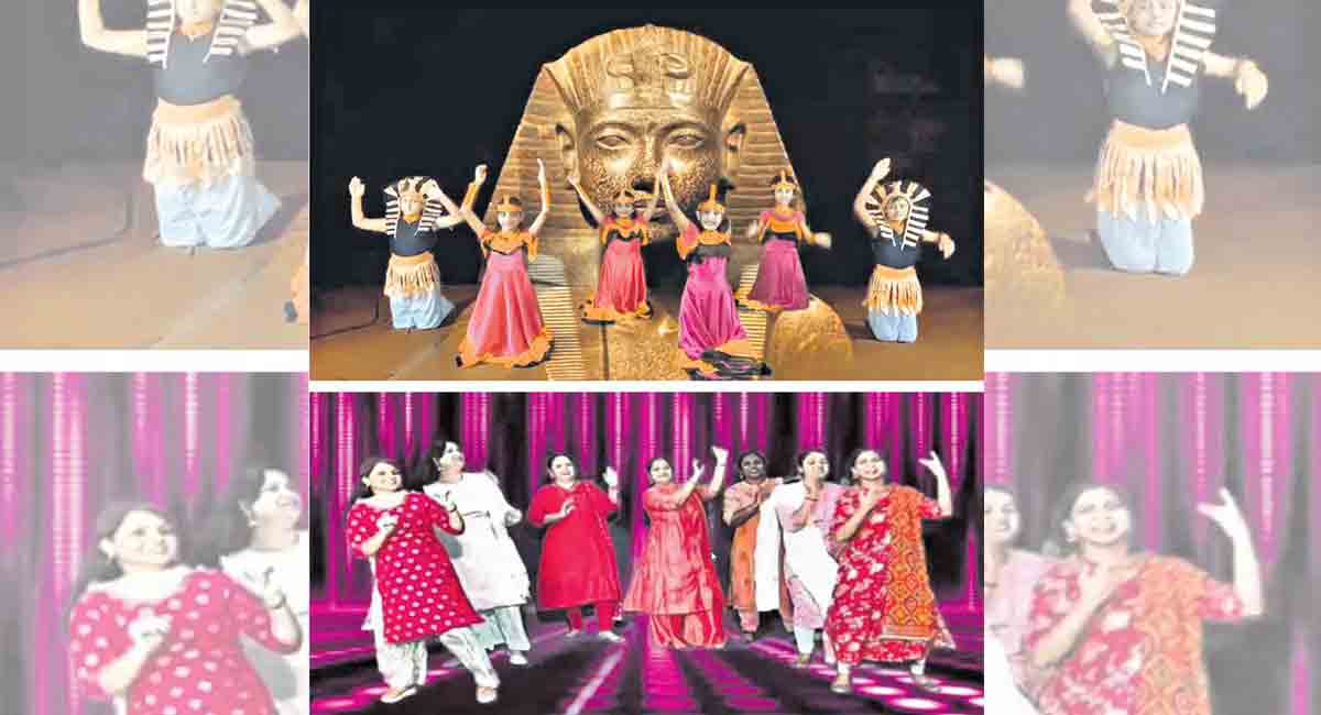 Pallavi Model School, Alwal kids go globe-trotting virtually