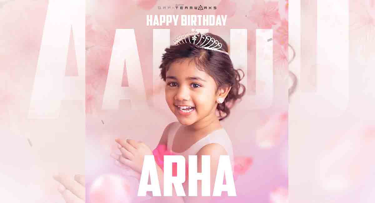 Watch: ‘Shaakuntalam’ makers drop cute video that has BTS moments of Allu Arha