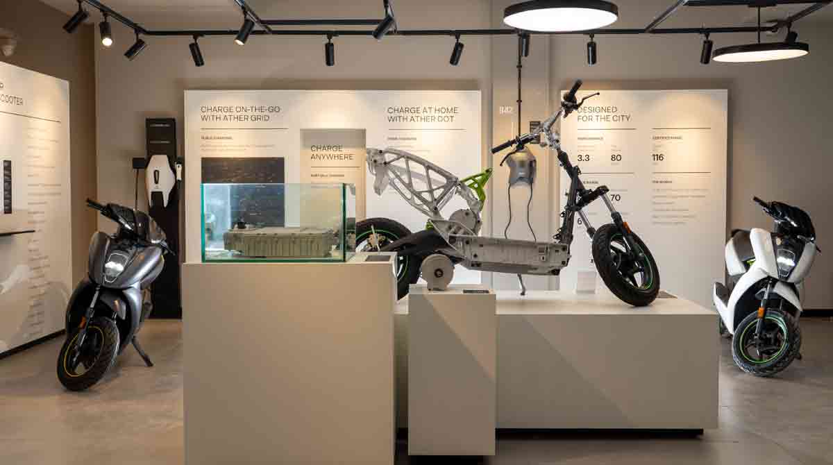 Ather Energy opens second retail store in Hyderabad
