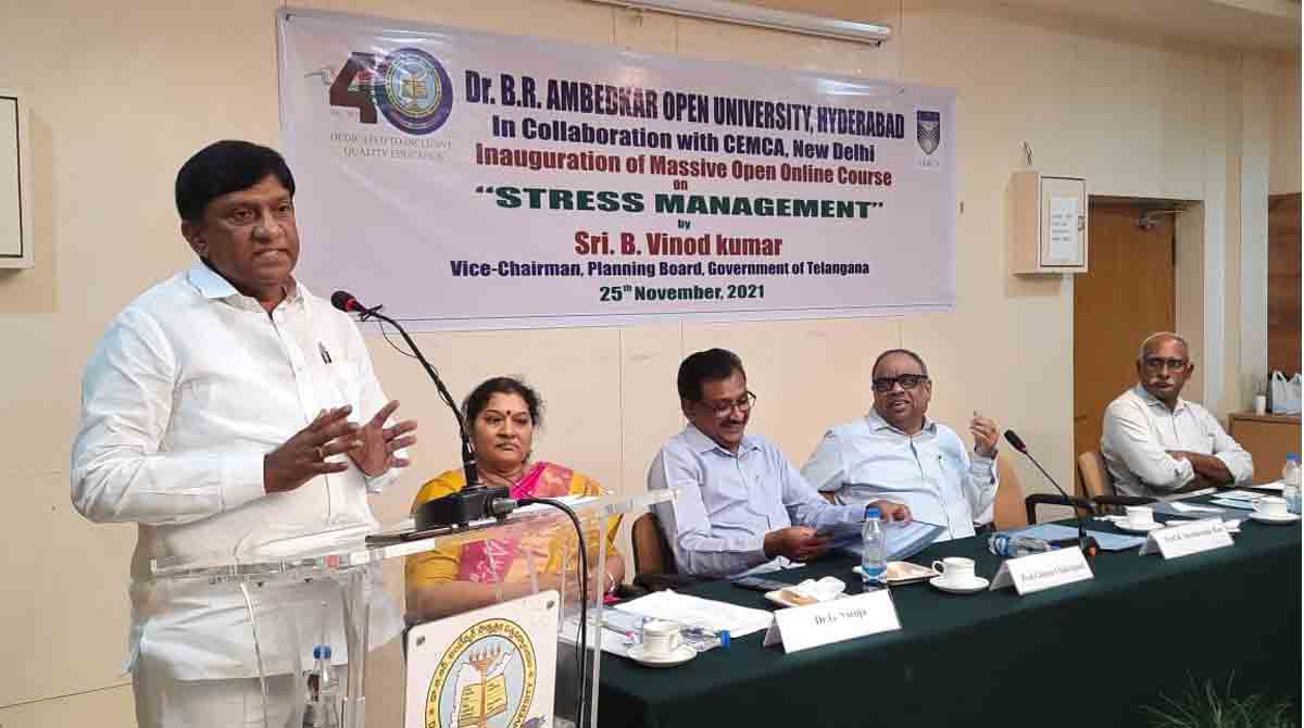 BRAOU launches online stress management course