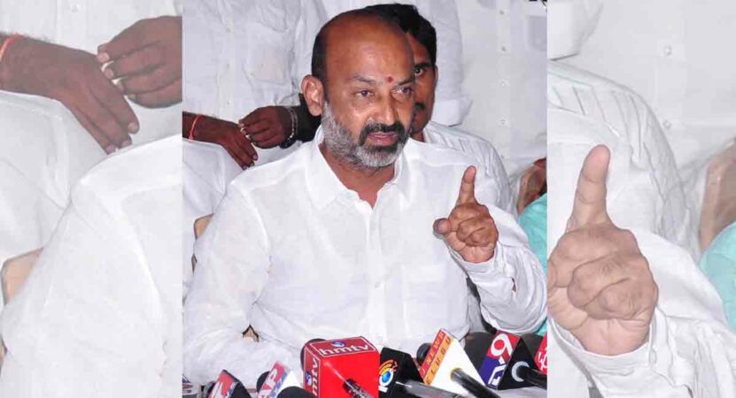 KCR diverting people’s attention:  Bandi Sanjay