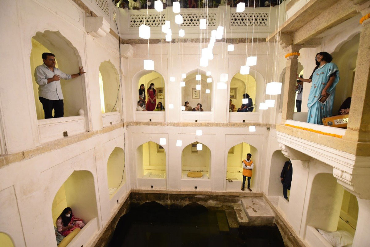 KTR inaugurates historic Bapu Ghat step well in Hyderabad