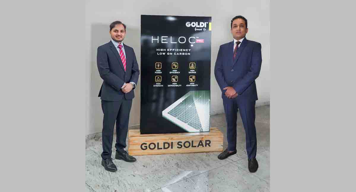 Goldi Solar rolls out new solar modules in Telangana, AP