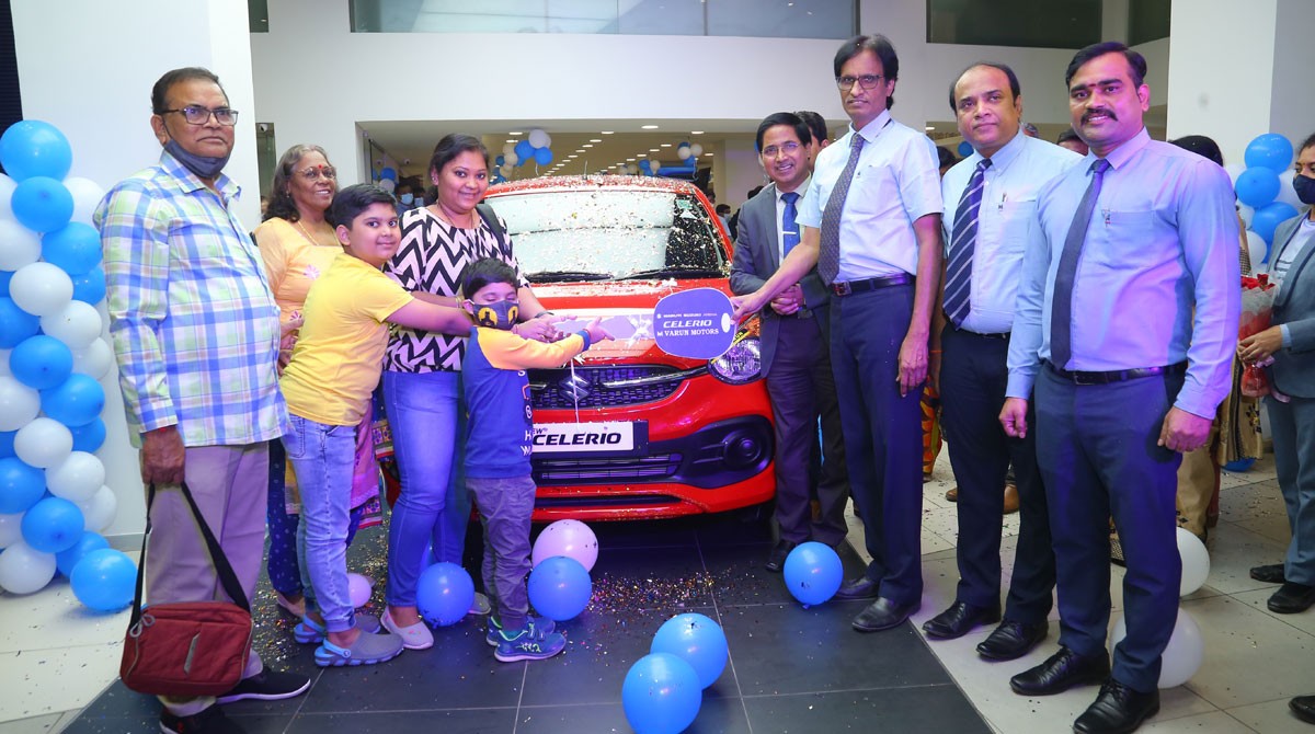 Varun Motors unveils new Celerio in Hyderabad