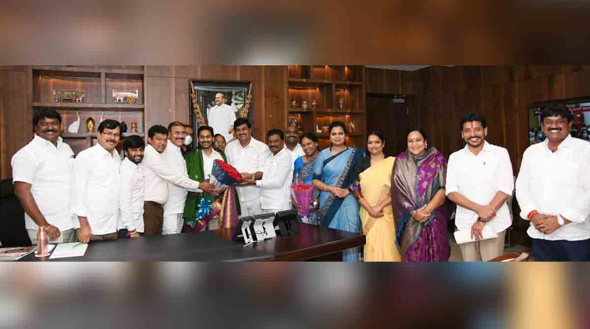 BC leaders thank CM Jagan for passing resolution on caste-wise census