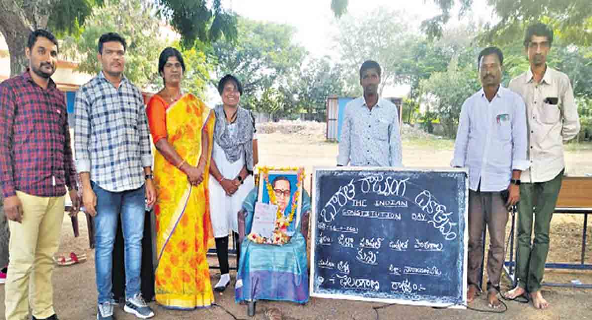 Constitution Day: Preamble reading session held