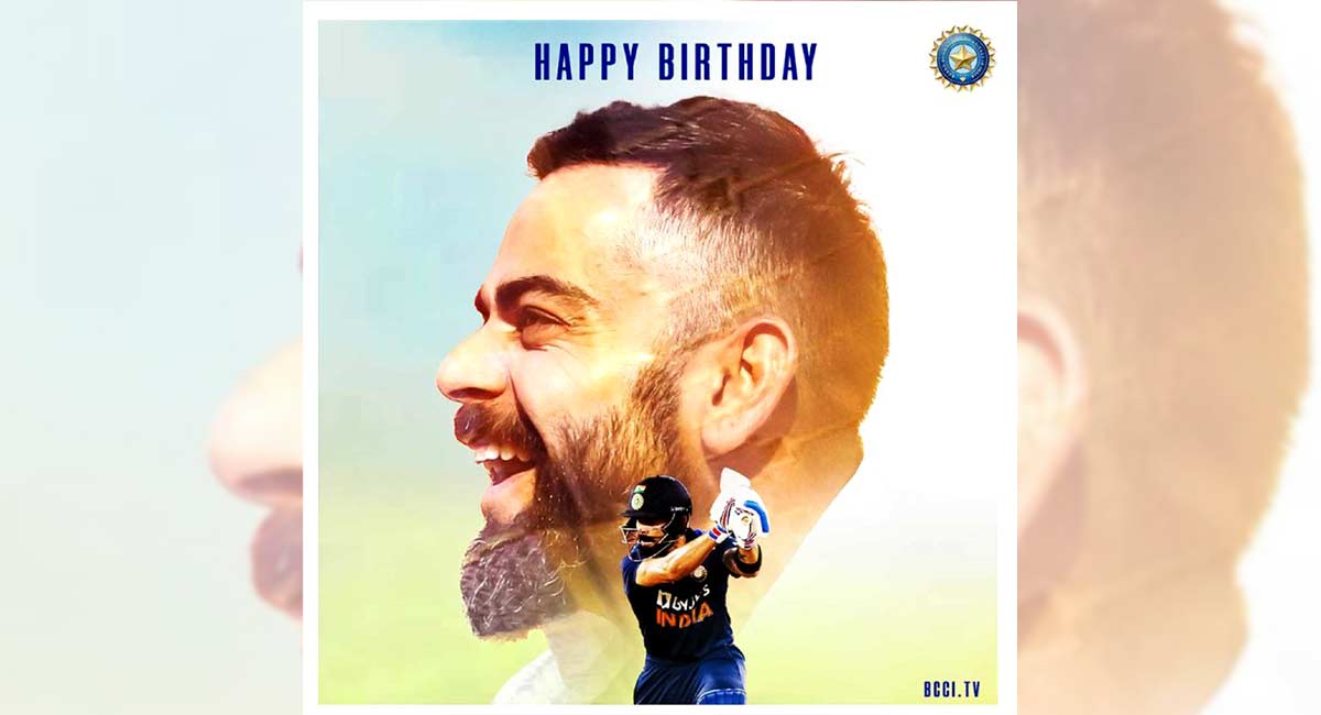 Cricket fraternity wishes ‘run machine’ Virat Kohli on his 33rd birthday