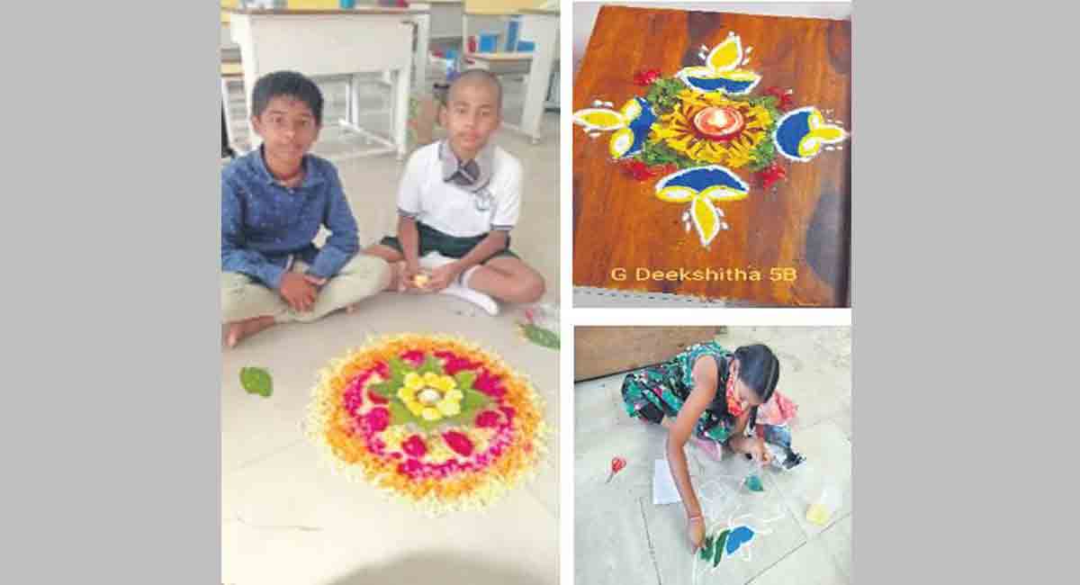 Delhi Public School: Spreading the Diwali delight