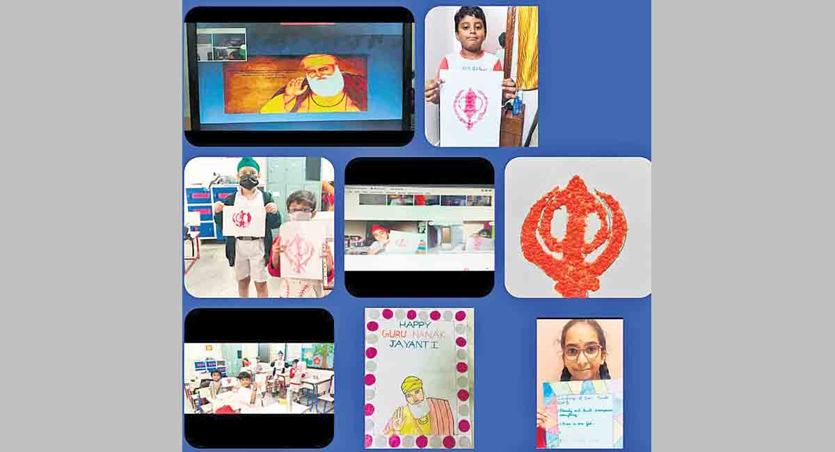 Delhi Public School celebrates  Guru Nanak Jayanti