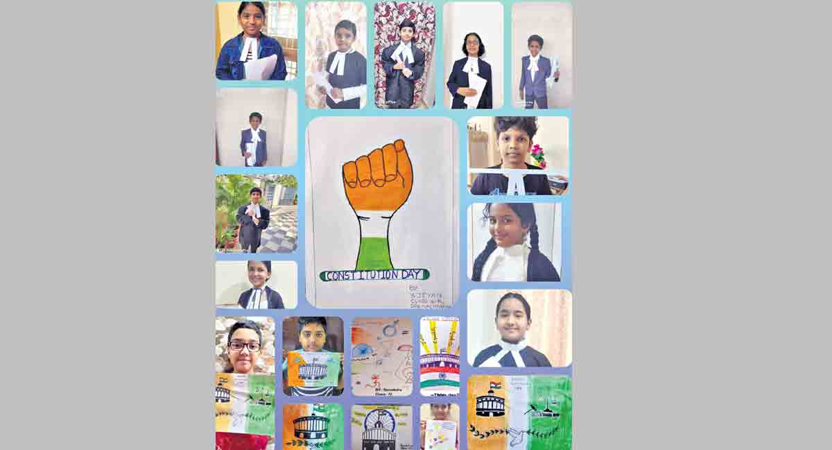 Delhi Public School: Children vow to uphold Constitutional values