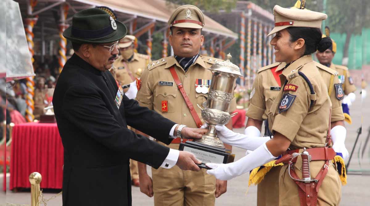Woman IPS probationer leads Dikshant Parade