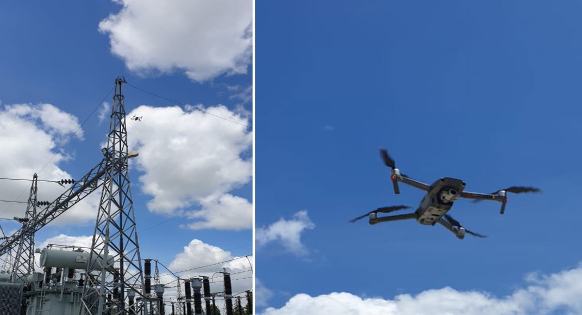 Telangana uses drones to inspect power lines and towers
