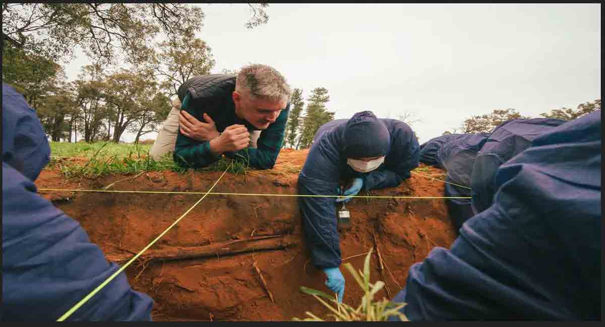 How do police forensic scientists investigate a case?