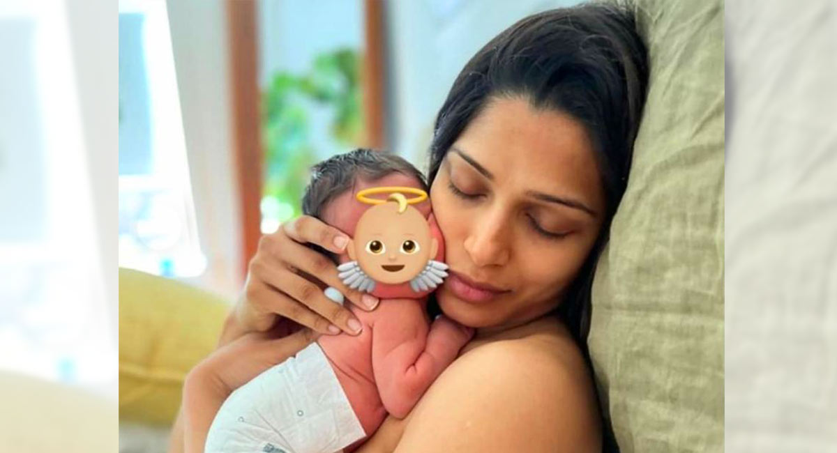 Freida Pinto welcomes baby boy with husband Cory Tran