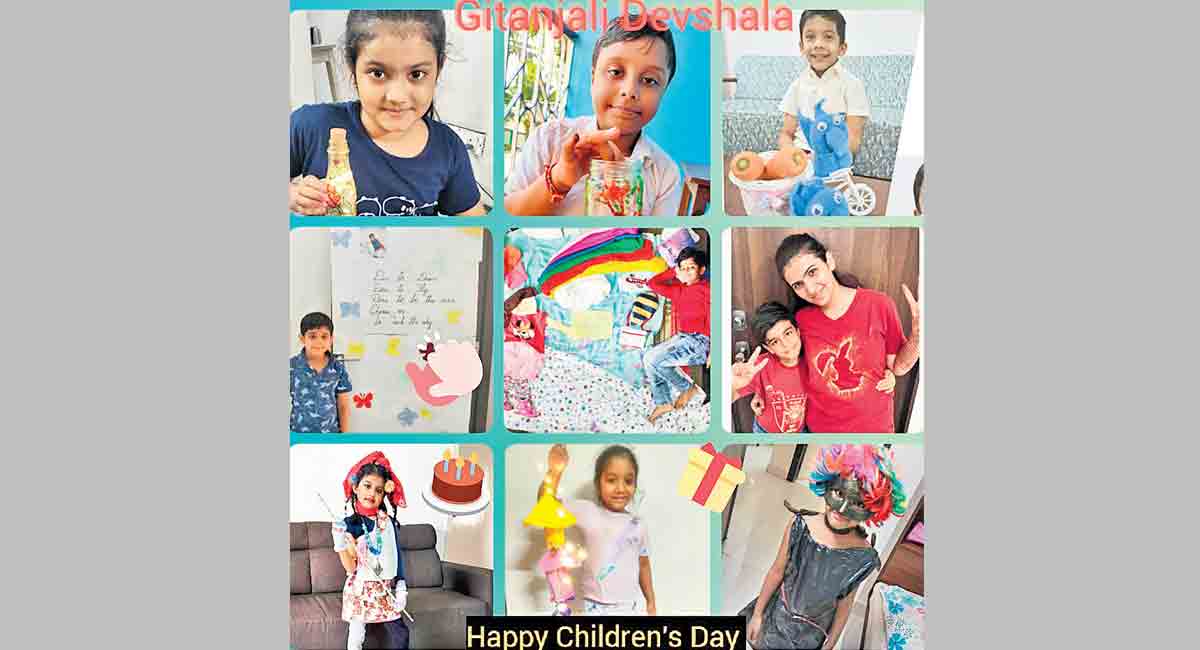 Gitanjali Devshala: Kids go creative best at Children’s Day fete