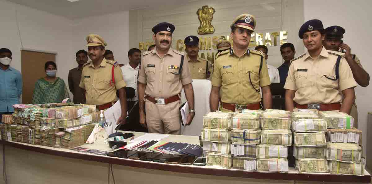 Warangal: Two bookies held for online betting, Rs 2.05 crore seized